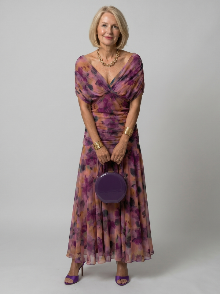 Violet & Grace™ | Flow Midi Dress
