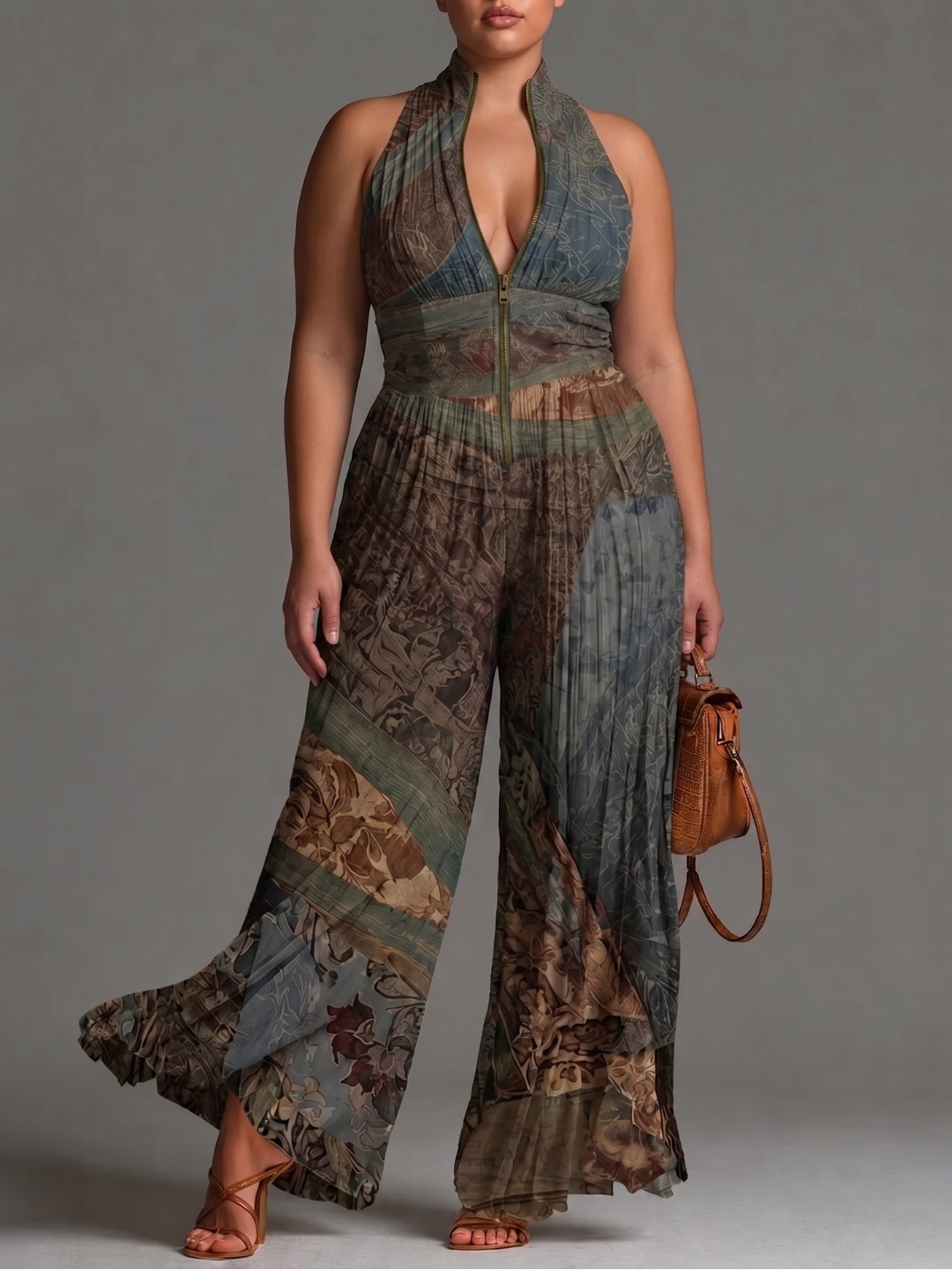 LAURA™ - ELEGANT PLEATED JUMPSUIT