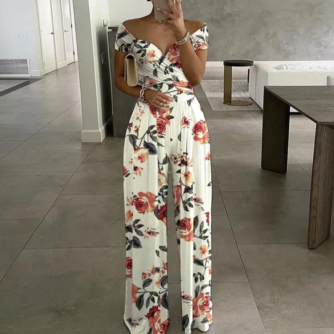 EPIFANY™ – Chic Summer Wide-Leg Jumpsuit