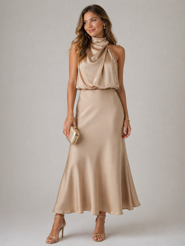 Violet & Grace™ | Draped Dress