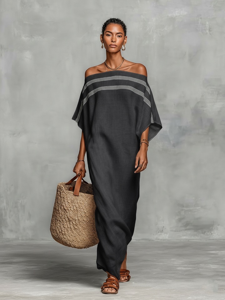 PATRICIA™ - ELEGANT OFF-THE-SHOULDER MAXI DRESS