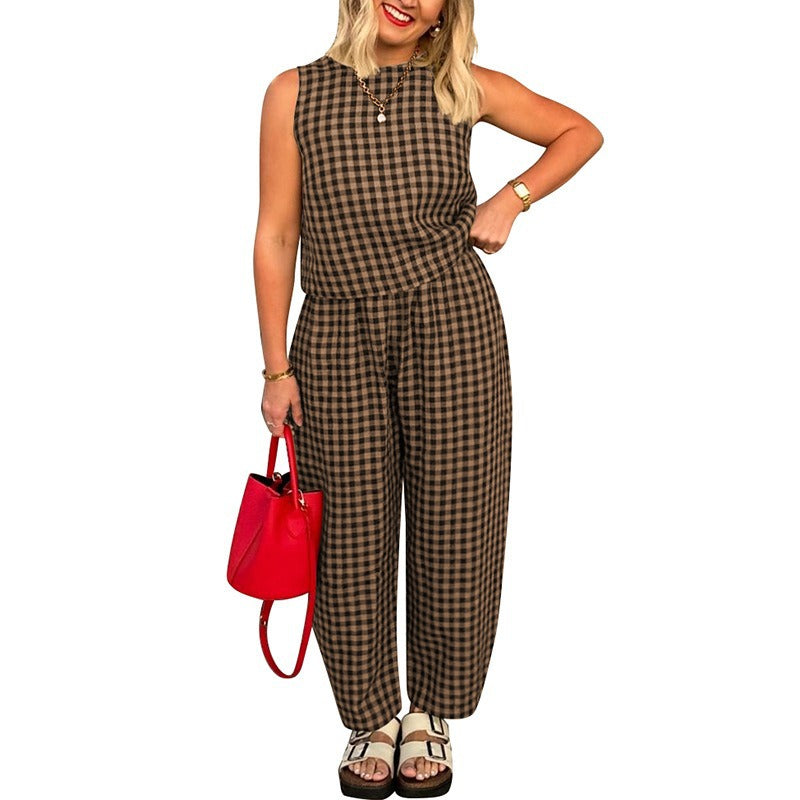 LEIGH™ - Lightweight Casual Sleeveless Two-Piece Loungewear