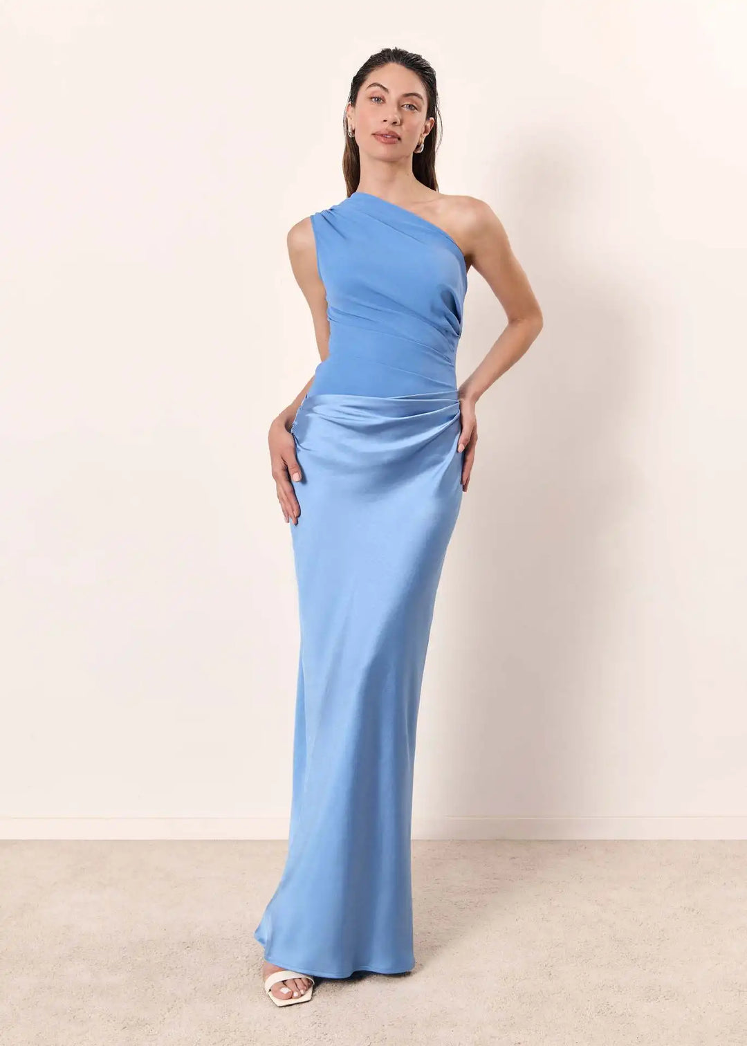 Violet & Grace™ | Maxi Dress with a Guilt in Satin