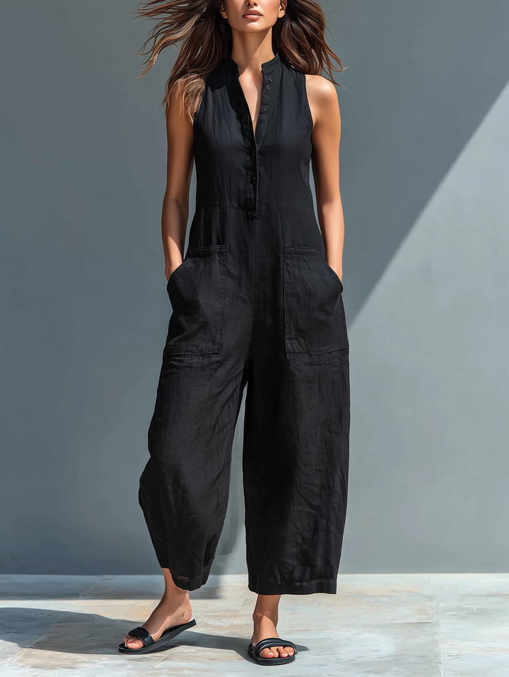Lotte™ | Minimalist Sleeveless Jumpsuit