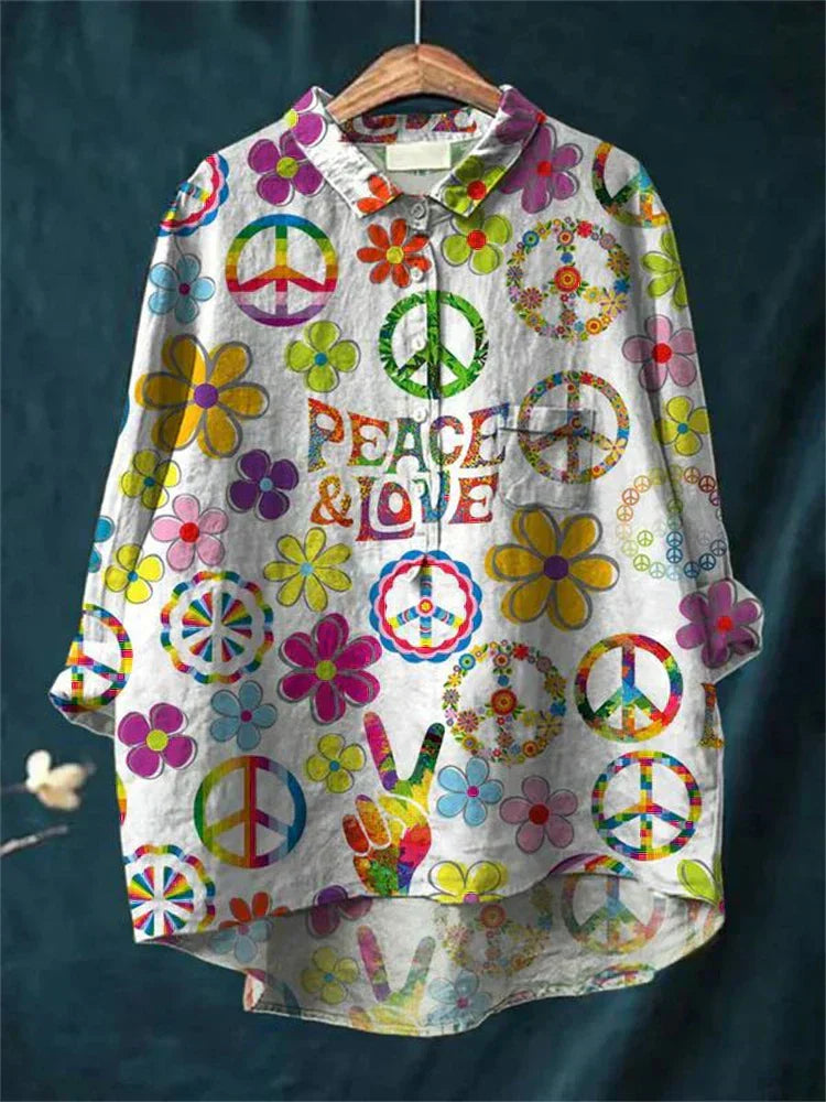 CLAUDINE™ - Serene Art Shirt