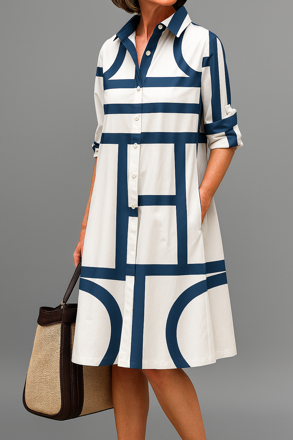 Sora | Elegant and Polished Midi Dress