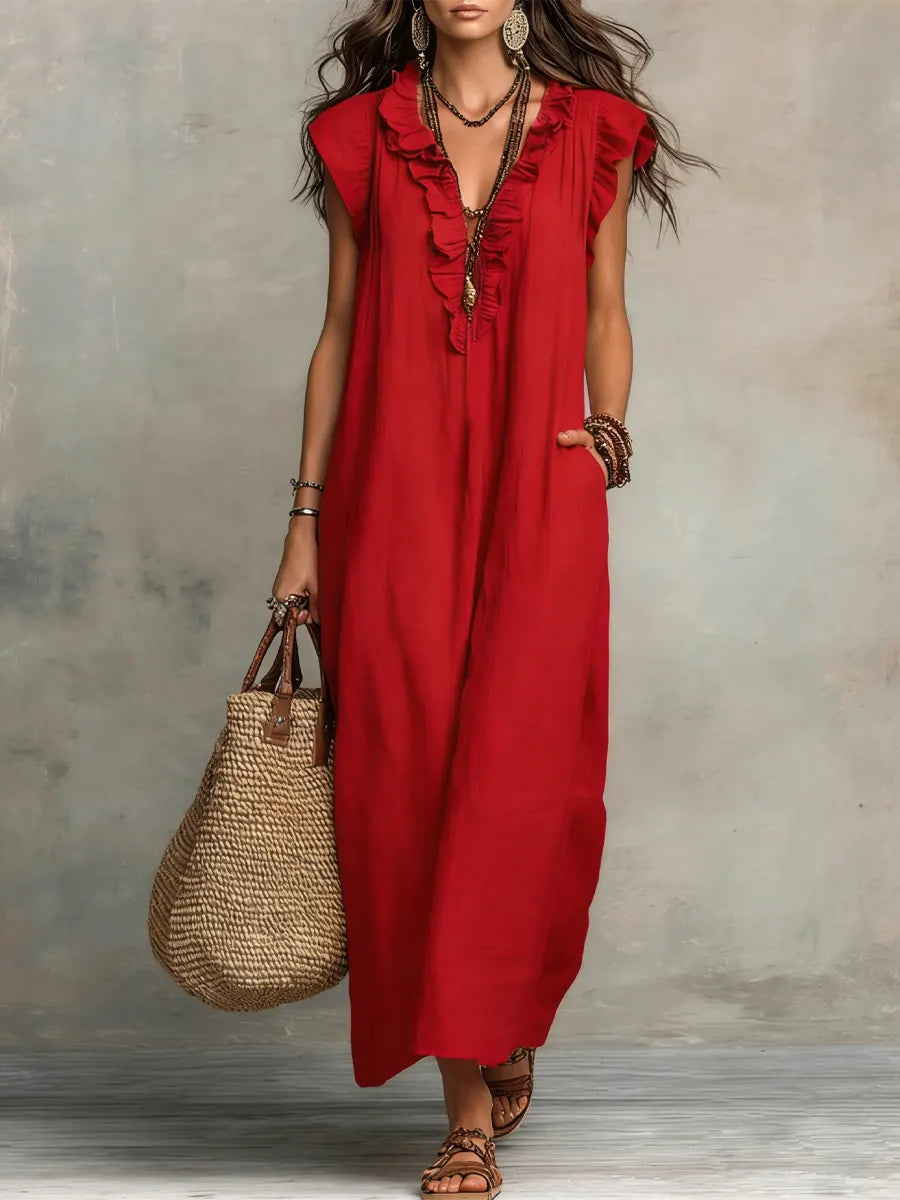 Camellia | Bohemian Maxi Dress.