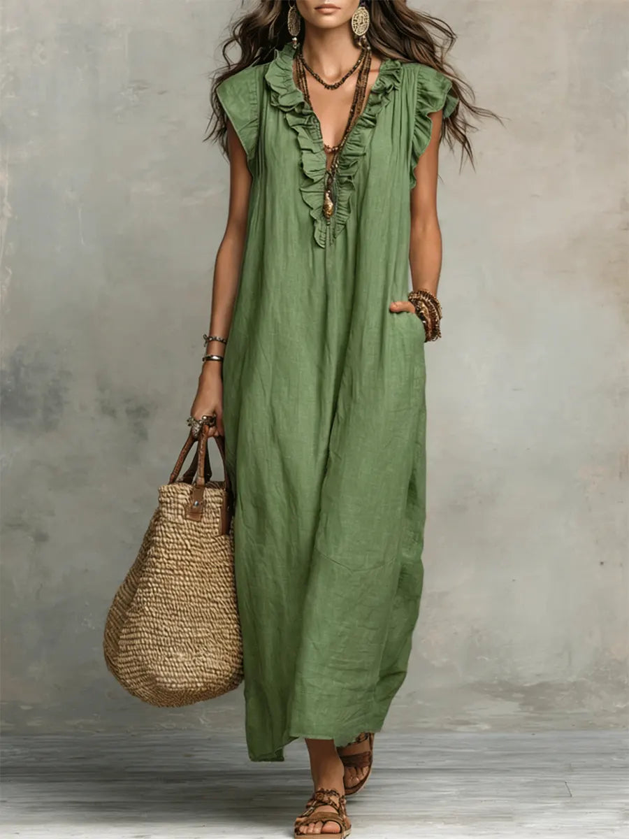 Camellia | Bohemian Maxi Dress.